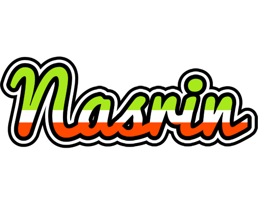 Nasrin superfun logo