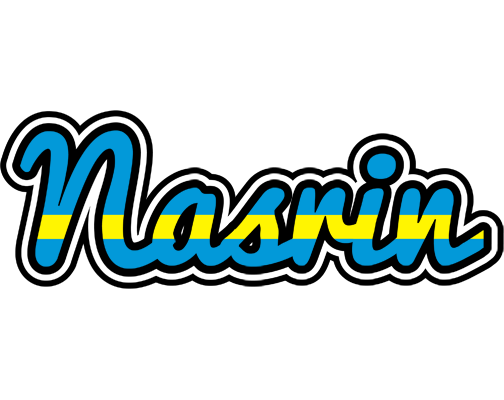 Nasrin sweden logo
