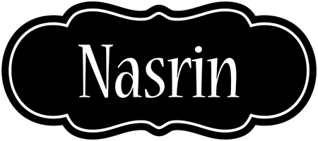 Nasrin welcome logo