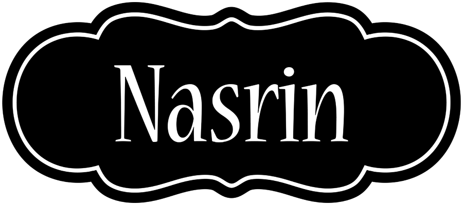Nasrin welcome logo