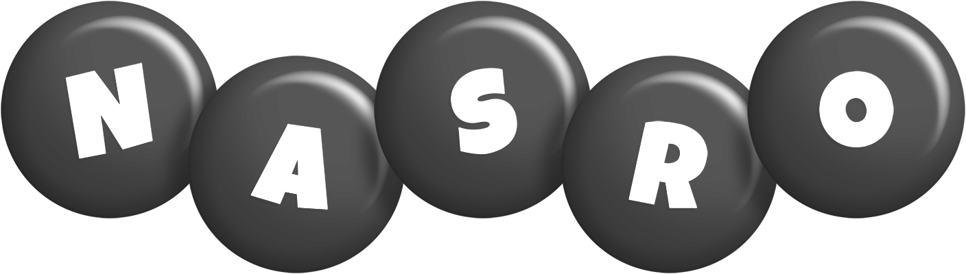 Nasro candy-black logo