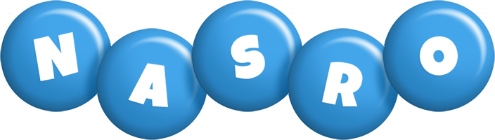 Nasro candy-blue logo