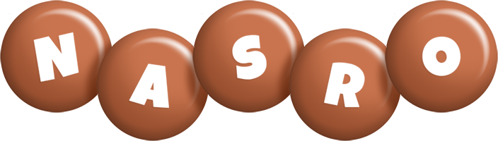 Nasro candy-brown logo