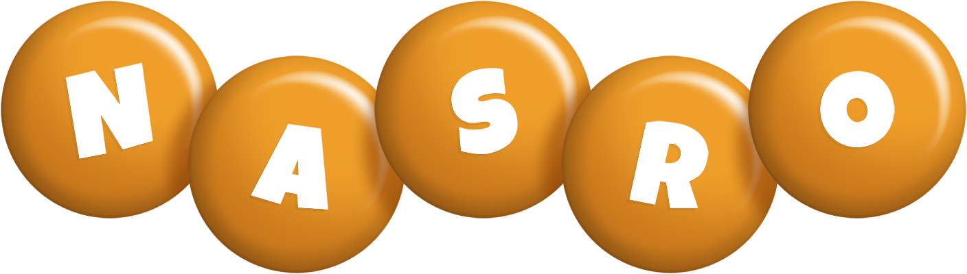Nasro candy-orange logo
