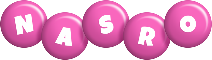 Nasro candy-pink logo