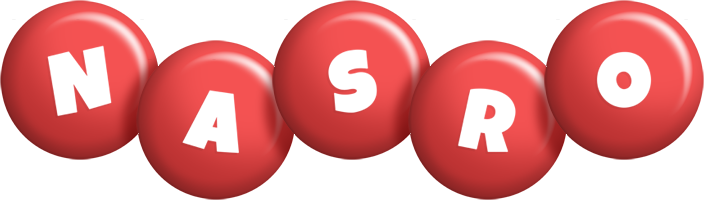 Nasro candy-red logo