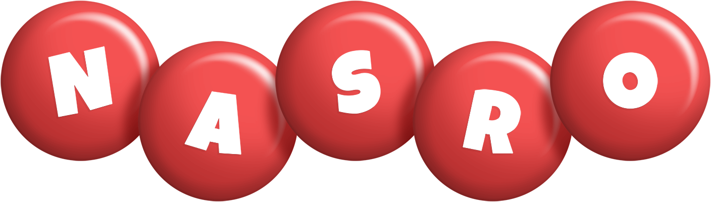Nasro candy-red logo