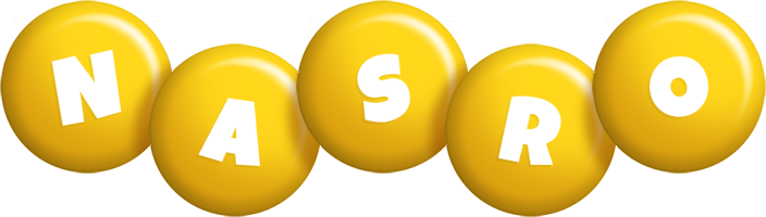 Nasro candy-yellow logo