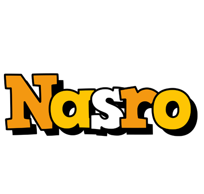 Nasro cartoon logo