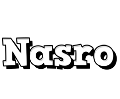 Nasro snowing logo