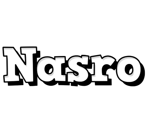 Nasro snowing logo