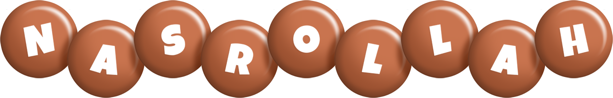 Nasrollah candy-brown logo