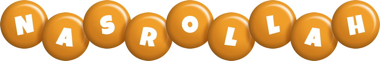 Nasrollah candy-orange logo