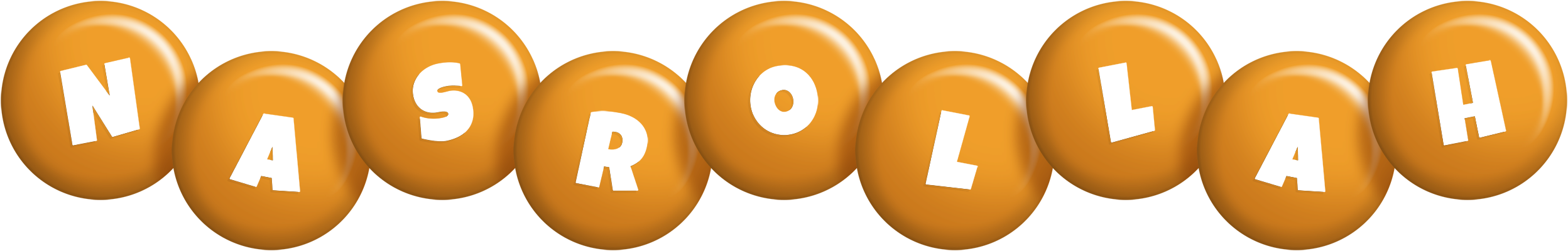 Nasrollah candy-orange logo