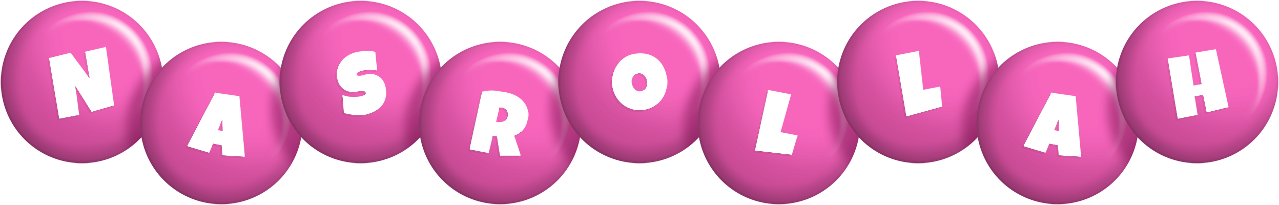 Nasrollah candy-pink logo