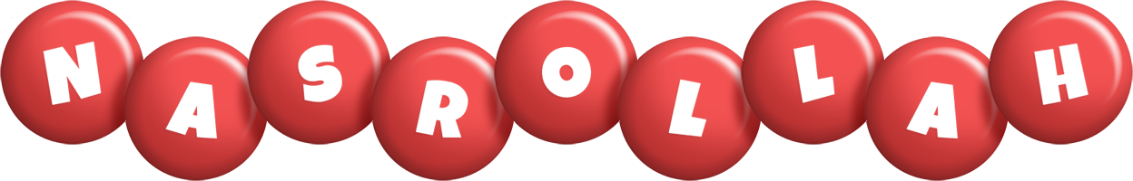 Nasrollah candy-red logo