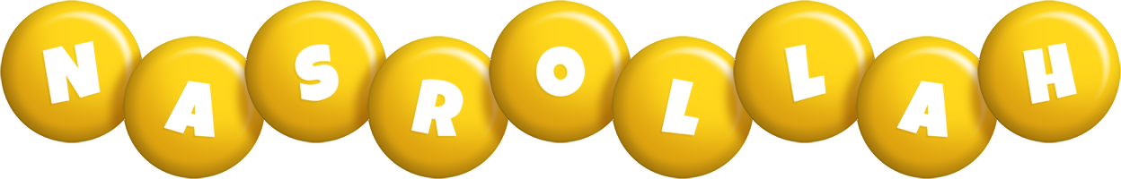 Nasrollah candy-yellow logo