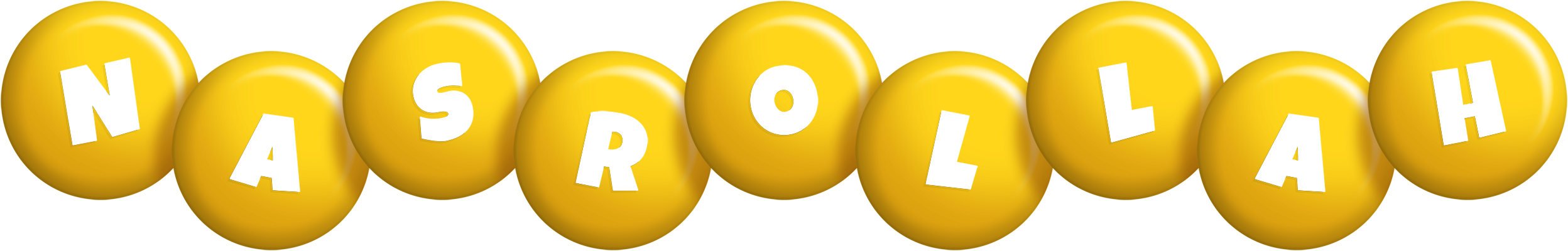 Nasrollah candy-yellow logo