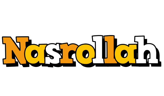 Nasrollah cartoon logo