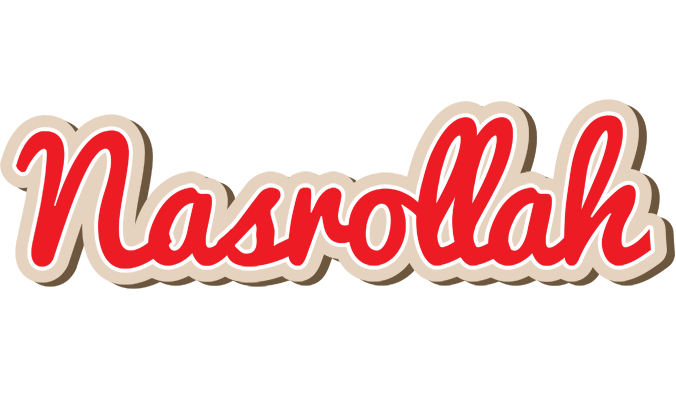Nasrollah chocolate logo