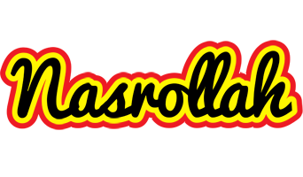 Nasrollah flaming logo