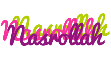 Nasrollah flowers logo