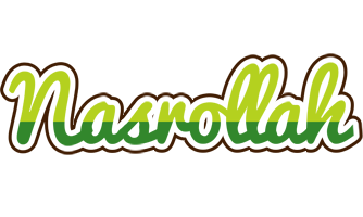 Nasrollah golfing logo