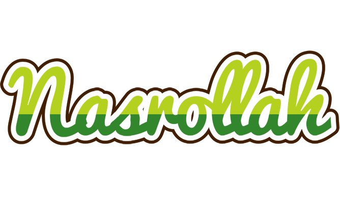 Nasrollah golfing logo