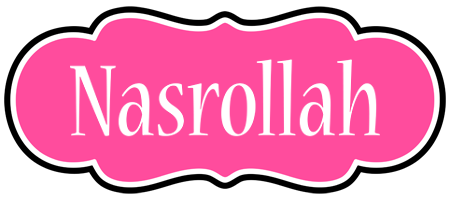 Nasrollah invitation logo