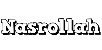 Nasrollah snowing logo