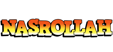 Nasrollah sunset logo