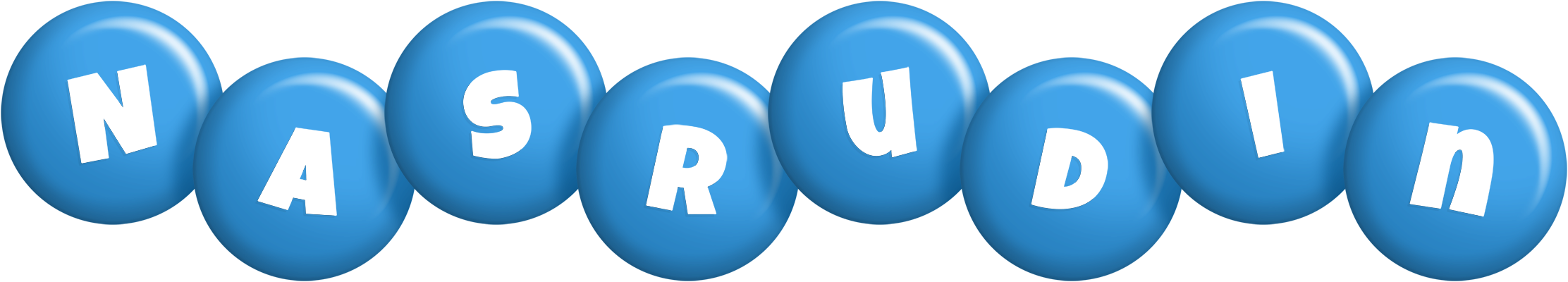 Nasrudin candy-blue logo