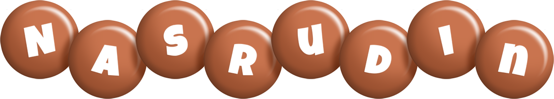 Nasrudin candy-brown logo