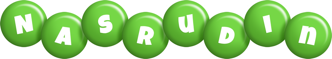 Nasrudin candy-green logo