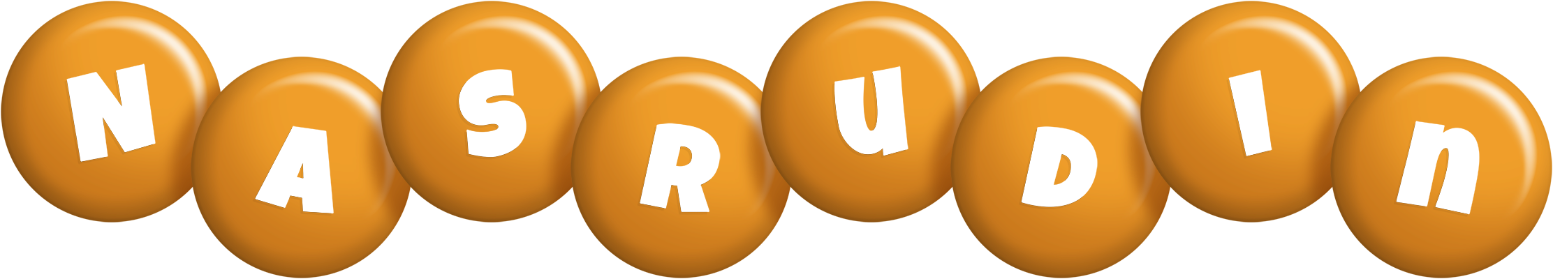 Nasrudin candy-orange logo