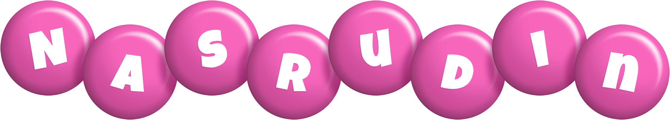 Nasrudin candy-pink logo