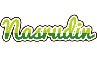 Nasrudin golfing logo