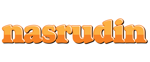 Nasrudin orange logo