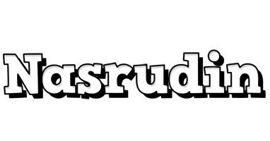 Nasrudin snowing logo