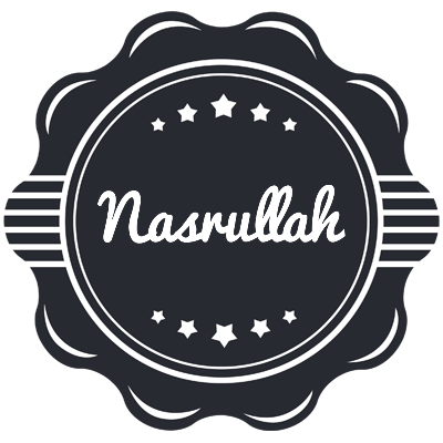 Nasrullah badge logo