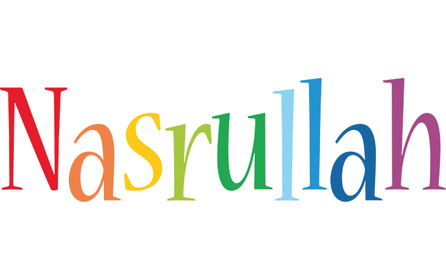 Nasrullah birthday logo
