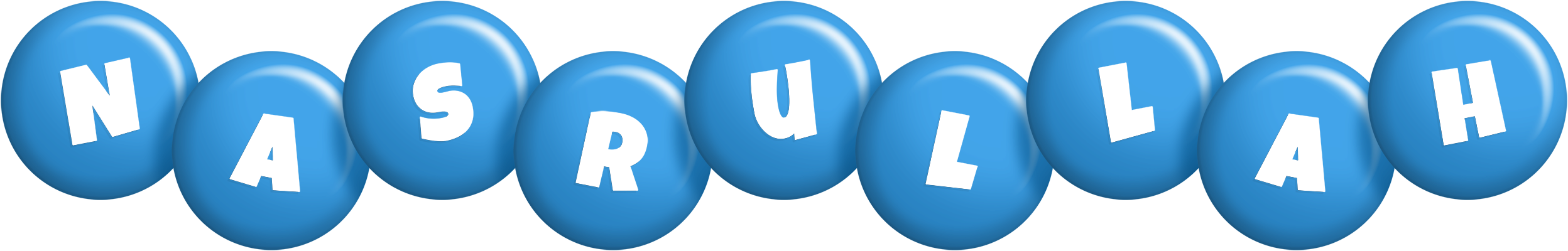 Nasrullah candy-blue logo