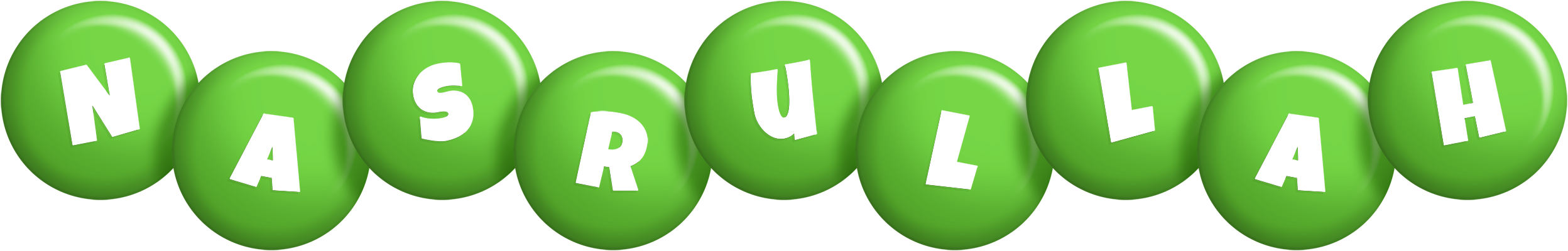 Nasrullah candy-green logo