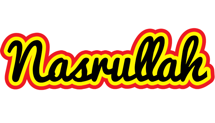 Nasrullah flaming logo