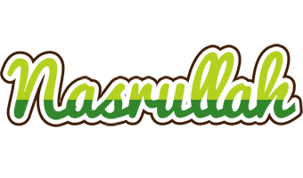 Nasrullah golfing logo