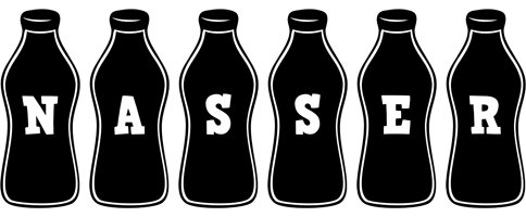 Nasser bottle logo