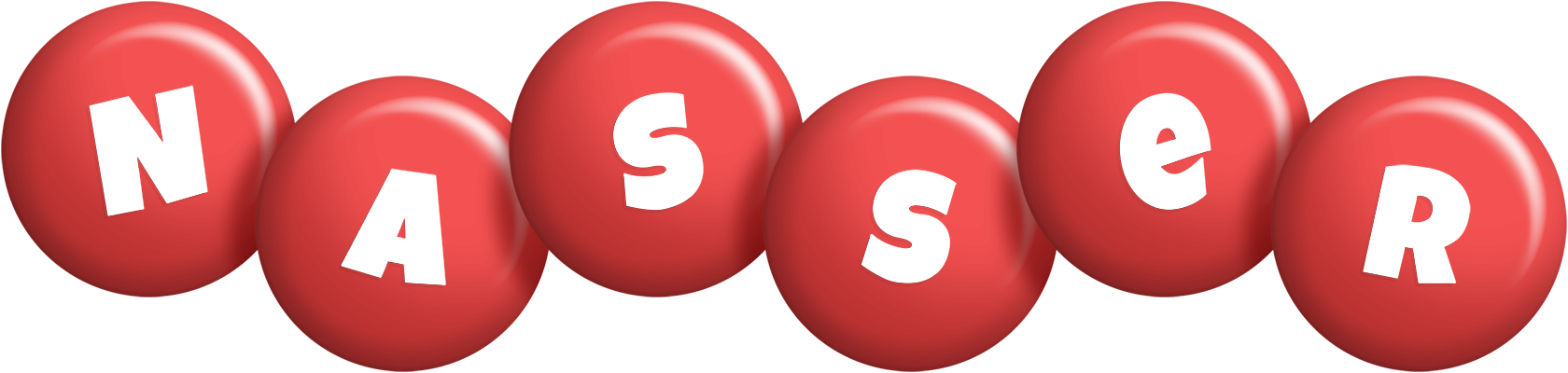 Nasser candy-red logo