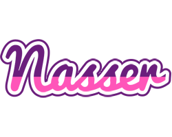 Nasser cheerful logo
