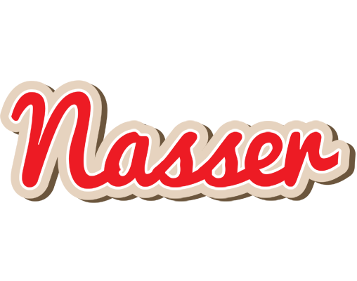 Nasser chocolate logo