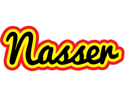 Nasser flaming logo